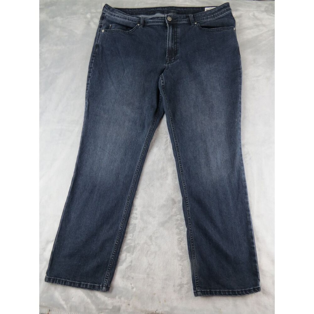 Buffalo David Bitton Jackson Slim Straight Dark Wash Denim Jeans Men Size 40x32